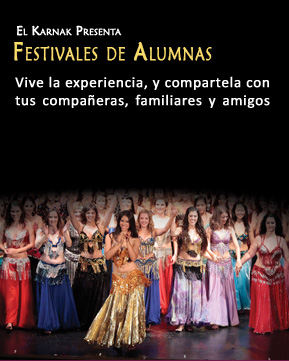 Festivales Alumnas de danza del vientre Yasmina Andrawis